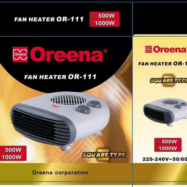Fan heater